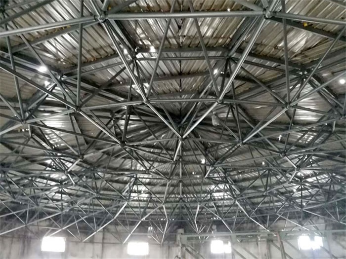 玉树洗煤厂蓄水池网架